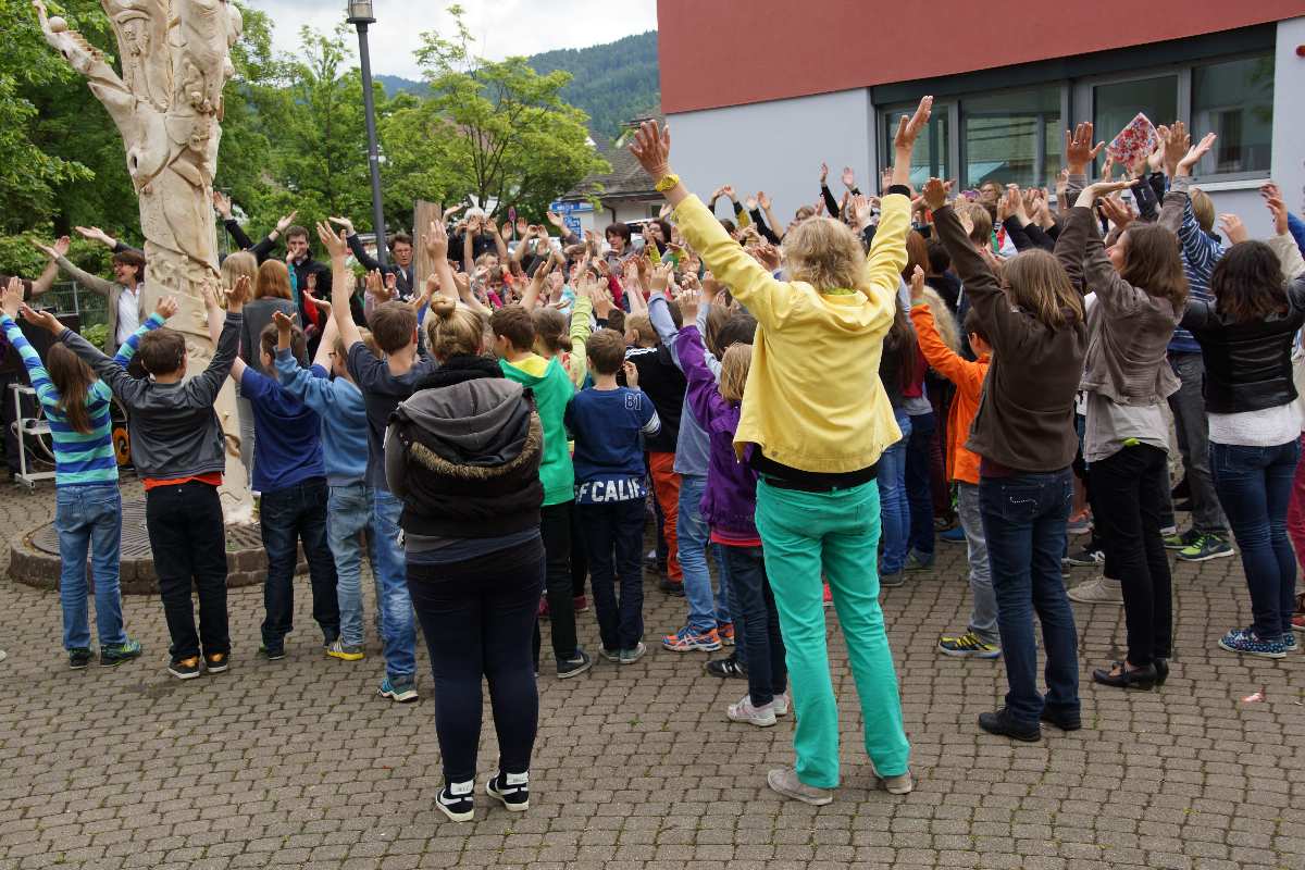 Bäumlinge, die Einweihungsfeier 23